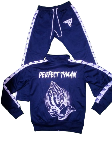 Perfect Tyman Navy Tracksuit